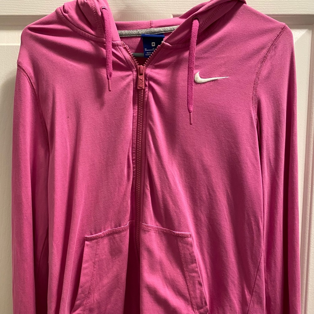 Pink Nike sweater